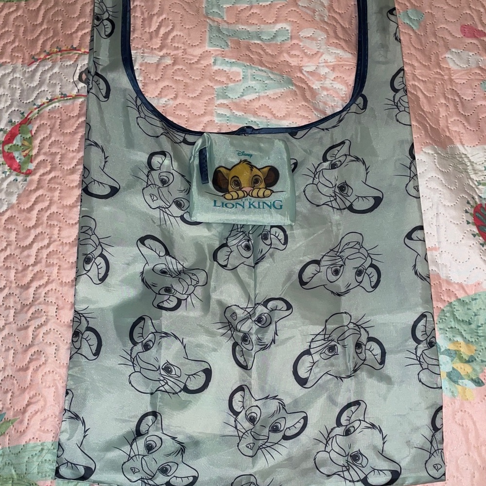 Disney Lion King Reusable shopping Bag - Green